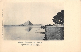 EGYPTE  PYRAMIDE DE CHEOPS - Pyramiden