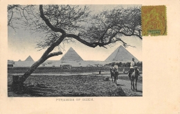 EGYPTE    PYRAMIDS OF GIZEH - Pyramiden