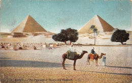 EGYPTE     PYRAMIDES - Pyramiden
