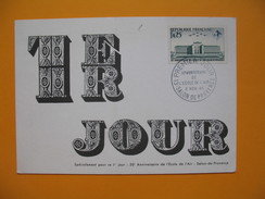 Carte-Maximum N° 1463  30 ème Anniversaire De L'école De L'Air  1965 - 1960-69