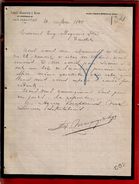 Courrier Espagne Adrian Marqueze E Hijos Puyuelo San Sebastian Saint Sébastien 26-05-1899 - écrit En Français - Spanien