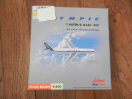 SCHUCO STAR JETS AIRBUS A340 300 OLYMPIC   1/500 - Airplanes & Helicopters