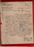 Courrier Espagne Comercio Lanas Pieles Cereales Valentin Ros Huarte Pamplona 11-06-1899 - écrit En Espagnol - España