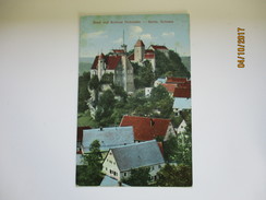 STADT UND SCHLOSS HOHNSTEIN  , OLD POSTCARD , K0 - Hohnstein (Sächs. Schweiz)