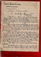 Courrier Espagne Agustin Bendito Castrillo Commerce Céréale Légumes Y Lanas Haro Rioja 3-06-1899 - écrit En Espagnol - Spanien