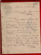 Courrier Espagne P. Fay Bilbao 11-06-1899 - Transport Bateau à Vapeur Denain Anzin ... - Espagne