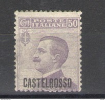 CASTELROSSO 1922 SOP.TI  50 C. ** MNH - Castelrosso