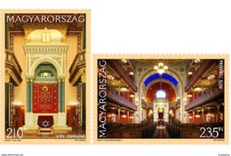 HUNGARY - 2017. Synagogues Of Hungary / Gyor / Pécs Cpl.Set MNH!! - Nuevos