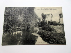 CPA - WILLEMEUX (28) - L'Eure - Vue Prise Du Pont Du Mesnil Ponceaux - Villemeux-sur-Eure