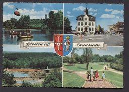 Brunssum - Kabelbaan, Zwembad, Roeiboten -rond 1970, Netherlands  - See The 2  Scans For Condition. ( Originalscan !!! ) - Brunssum