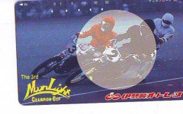 Télécarte Japon * MOTOR  * (1749)  Phonecard Japan * TELEFONKARTE * MOTORBIKE * - Moto