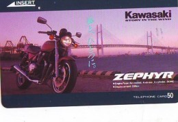 Télécarte Japon * MOTOR  * (1804)  Phonecard Japan * TELEFONKARTE * MOTORBIKE * - Motos