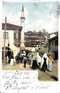 Sarajevo - Strassenbild (animation, Colors, 1904, Minaret) - Bosnie-Herzegovine