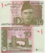 PAKISTAN   New  10 Rupees   Pnew    Dated 2017   UNC - Pakistan