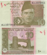 PAKISTAN  10 Rupees   P46k    Dated 2016   UNC - Pakistan