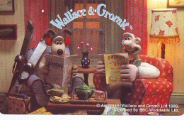 WALLACE & GROMIT  Cartoon - Comics Sur Telecarte (21) - BD