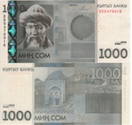 KYRGYSTAN   1'000 Som   P29a  Dated  2010   UNC - Kirghizistan