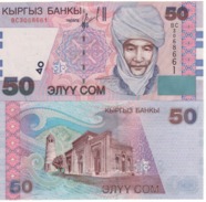 KYRGYSTAN   50 Som   P20  Dated  2002   UNC - Kirgizïe