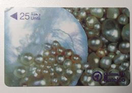 BAHRAIN Pearls 25 Units Magnet Phone Card - Bahrein