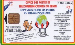 BENIN. BEN-29. Internet (White Reverse). 120U. (003) - Benin