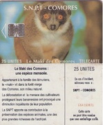 COMORES. KM-OPT-0008B. Le Maki Des Comores (SC7 - Without Moreno Logo). 1994. (004) - Komoren