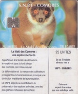 COMORES. KM-OPT-0008C. Le Maki Des Comores (SC7 - Without Moreno Logo). (003) - Comoren