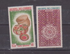 COMORES            N°  YVERT  :   PA 8/9   NEUF AVEC  CHARNIERES      ( 1333 ) - Airmail