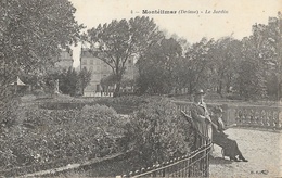 Montélimar - Le Jardin, Belle Animation - Carte B.F. N° 4 - Montelimar