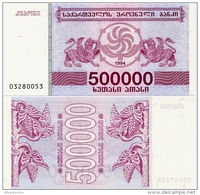 GEORGIA       500,000 (Lari)       P-51       1994       UNC  [ 500000 ] - Georgië