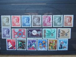 VEND BEAUX TIMBRES DU LUXEMBOURG ANNEE 1965 COMPLETE , XX!!! - Années Complètes