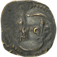 Monnaie, France, Louis XI, Denier Tournois, Châlons-en-Champagne, TB+, Billon - 1461-1483 Louis XI Le Prudent