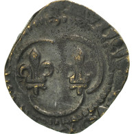 Monnaie, France, Louis XI, Denier Tournois, Châlons-en-Champagne, TB+, Billon - 1461-1483 Luigi XI Il Prudente