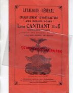 87- AIXE SUR VIENNE- RARE CATALOGUE HORTICULTURE LEON CANTIANT FILS-HORTICULTEUR PAYSAGISTE-CHEMIN DES MOULINS TARD- - Landwirtschaft