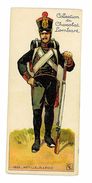 CHROMO IMAGE CHOCOLAT LOMBART SOLDAT N°85 ARTILLEUR A PIED 1813 - Lombart