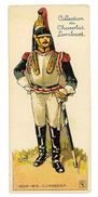 CHROMO IMAGE CHOCOLAT LOMBART SOLDAT N°50 CUIRASSIER 1804-1815 - Lombart
