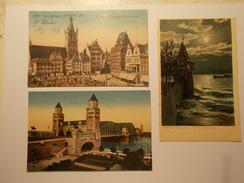 Carte Postale - Lot 3 CPA - ALLEMAGNE Diverses (333/130) - Collections & Lots