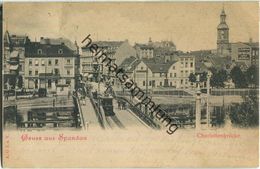 Berlin-Spandau - Charlottenbrücke - Strassenbahn - Spandau