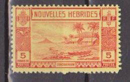 NOUVELLES HEBRIDES       N° YVERT  :    110    NEUF SANS CHARNIERE        ( N   1094    ) - Unused Stamps