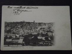 COTIGNAC (Var) - VUE GENERALE - Carte "précurseur" - Voyagée Le 13 Septembre 1903 - Cotignac