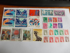 TIMBRE France Lot De 30 Timbres à Identifier - Lots & Kiloware (mixtures) - Max. 999 Stamps