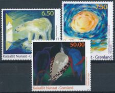 GROENLAND GREENLAND 2010 - Art Moderne Yvert BF530-532** - Nuevos