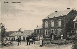 Opont - Presbytère Animé - Circulé 1909 - Edit. Anciaux- Delogne - Paliseul