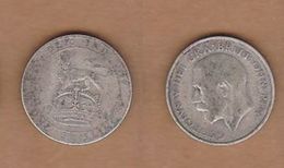AC - GREAT BRITAIN 1 SHILLING 1924 SILVER COIN - I. 1 Shilling