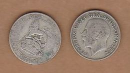 AC - GREAT BRITAIN 1 SHILLING 1920 SILVER COIN - I. 1 Shilling