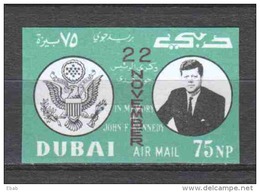 Dubai 1964 Mi 144B MNH JOHN F. KENNEDY (A) - Dubai