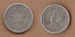 AC - NETHERLANDS - 1916 - 10 CENTS SILVER COIN - QUEEN WILHELMINA I - 10 Cent