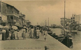 34  PALAVAS  LE QUAI RIVE GAUCHE  JAMAIS VUE SUR DELCAMPE   54 - Palavas Les Flots