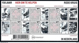 Netherlands 2017: 150 Years Of Red Cross In The Netherlands ** MNH - Unused Stamps