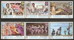 Liberia 1970 Mi# 744-749 Used -  EXPO 70 International Exhibition, Osaka - 1970 – Osaka (Japon)