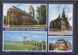 Bolsward View, Netherlands  - See The 2  Scans For Condition. ( Originalscan !!! ) - Bolsward
